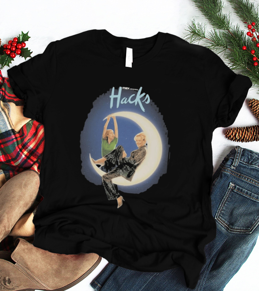 Max Original Hacks Crescent Moon Scene T-Shirt