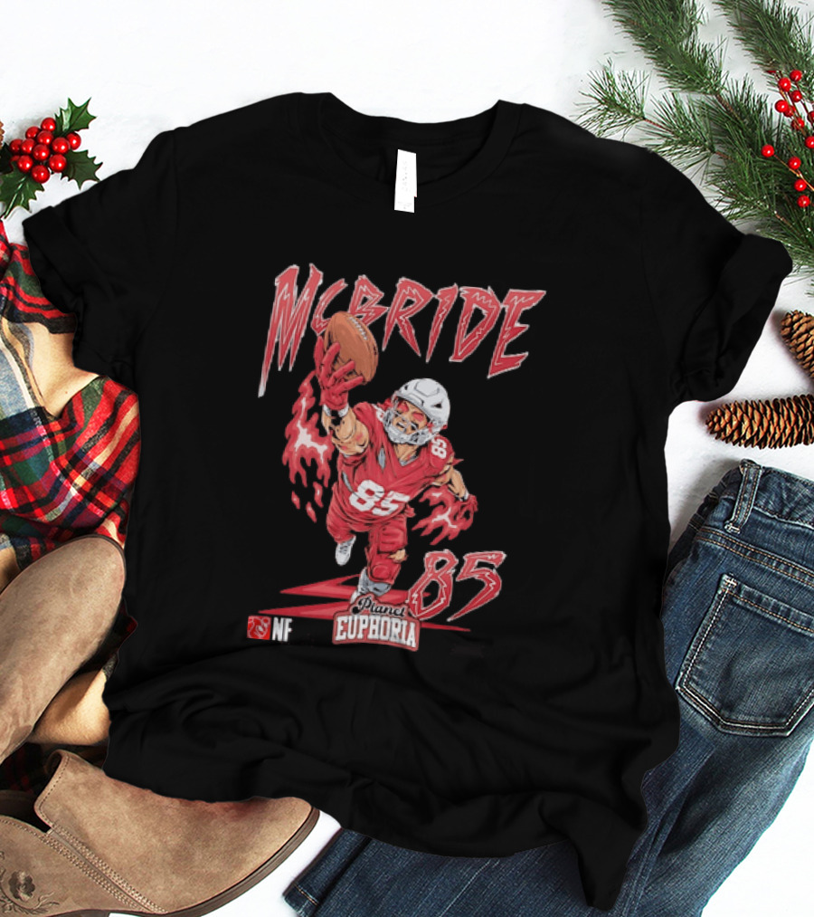 Trey McBride 85 Arizona Cardinals NFL Planet Euphoria T-Shirt
