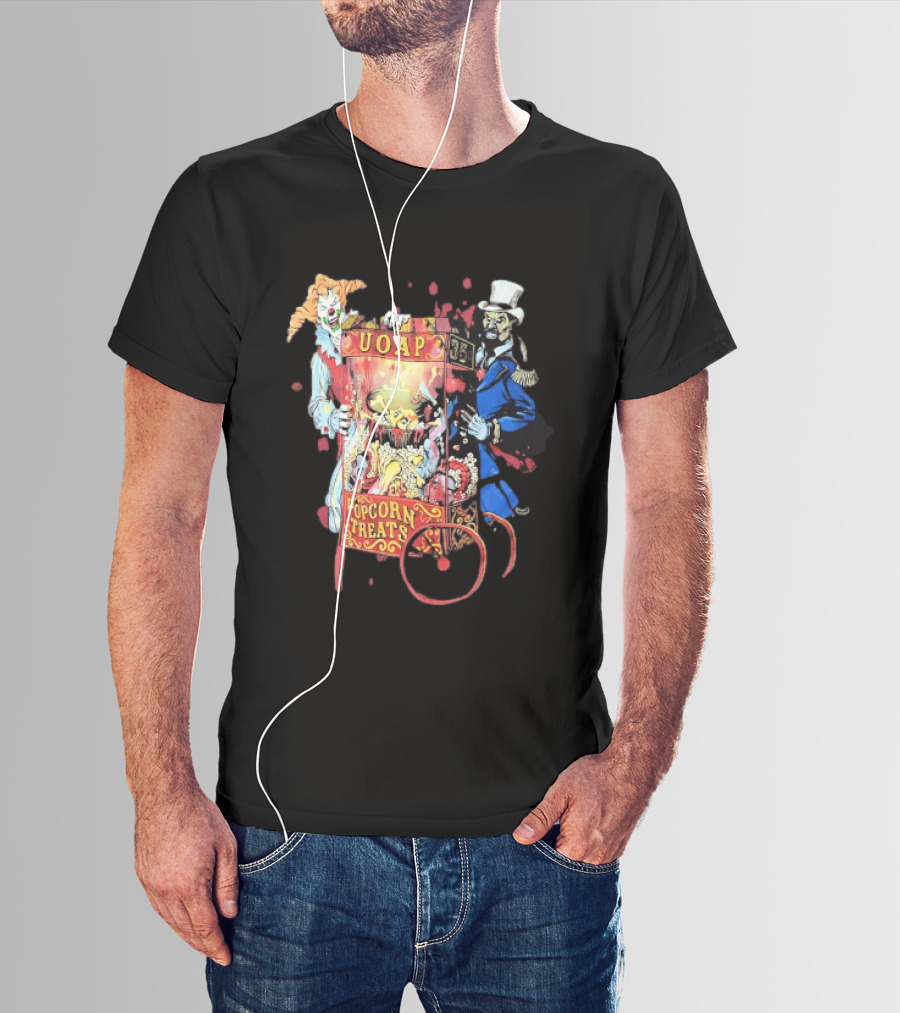 UOAP Popcorn Treats Insane Clown Posse Carnival T-Shirt