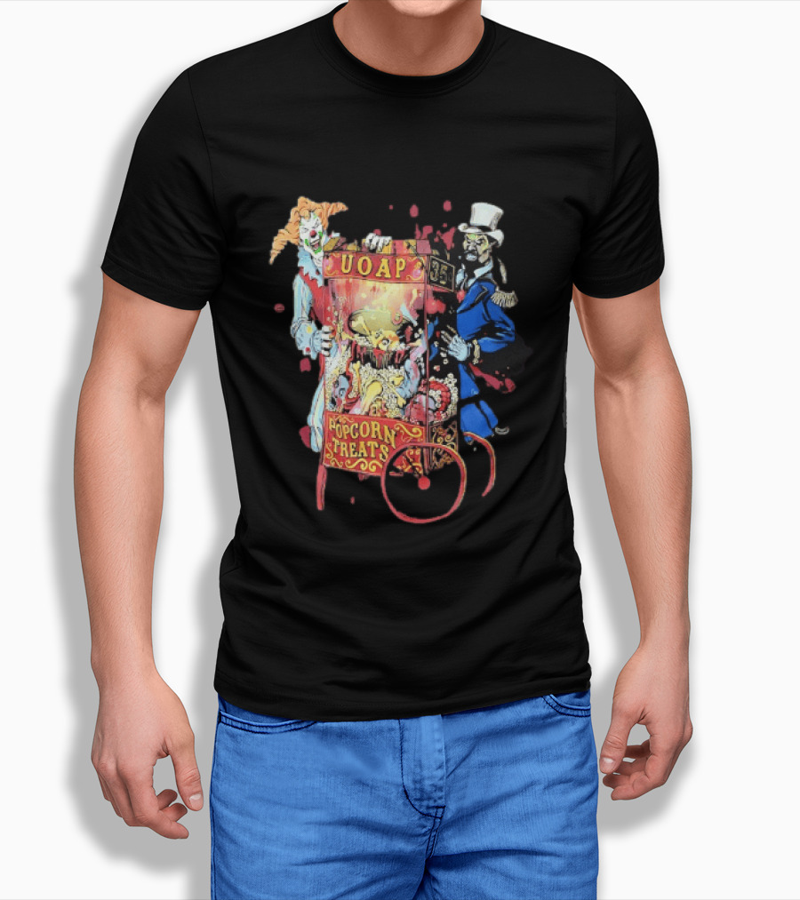 UOAP Popcorn Treats Insane Clown Posse Carnival T-Shirt