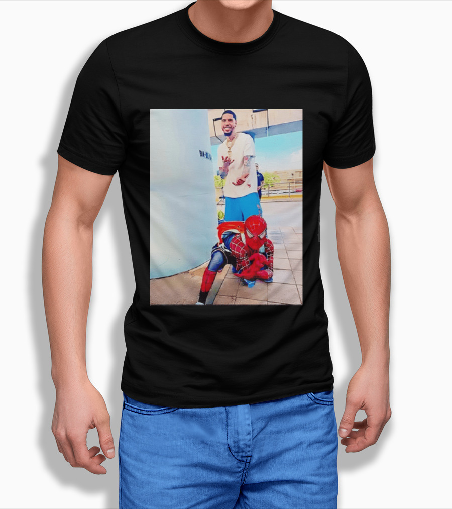 Jayson Tatum Spider Man Boston Celtics T-Shirt