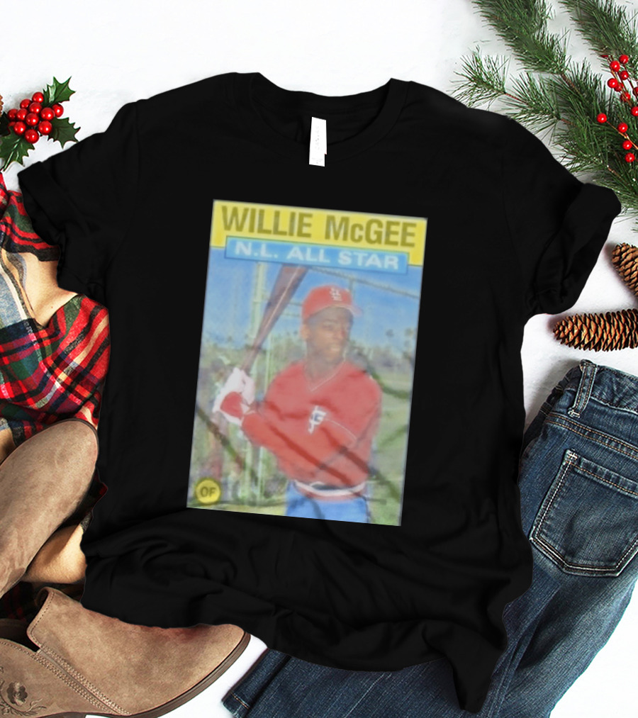 WILLIE McGEE N.L. ALL STAR OF T-Shirt