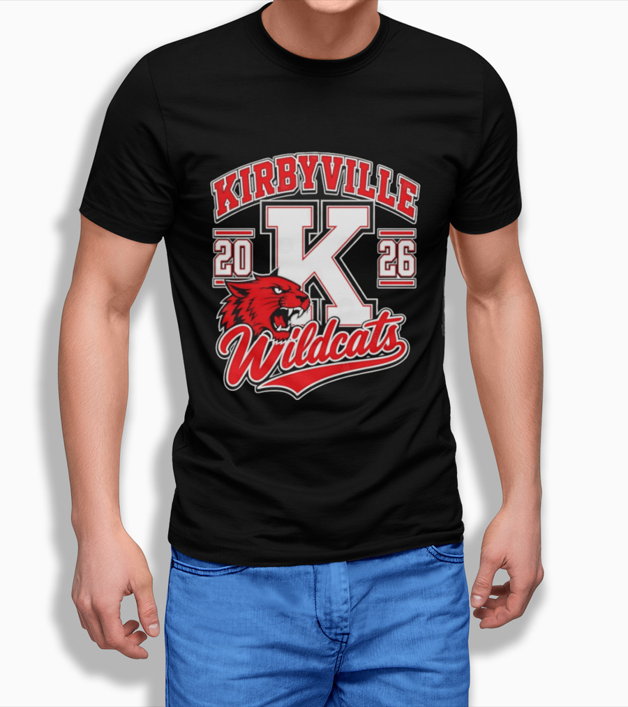 Kirbyville Wildcats K 2026 School Spirit T-Shirt