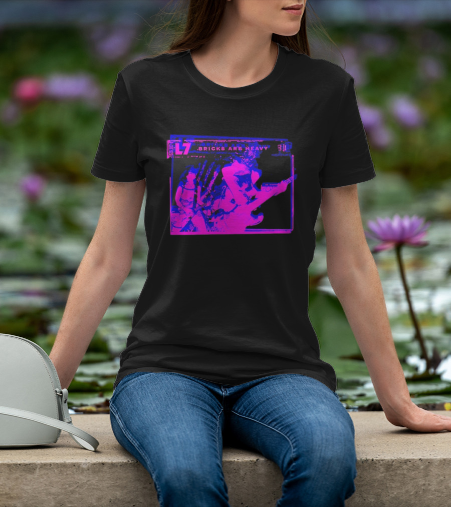 L7 Bricks Are Heavy Band Grunge Alternative Rock Album Cover T-Shirt