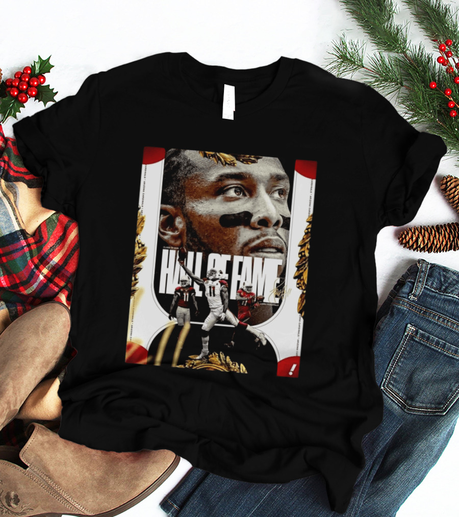 Larry Fitzgerald Hall Of Fame Class Of 2026 Legendary NFL Wide Receiver T-Shirt