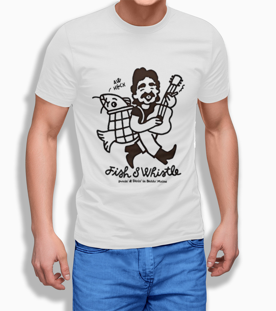 Fish And Whistle Pickin' And A Fishin' In Hickory Woods T-Shirt