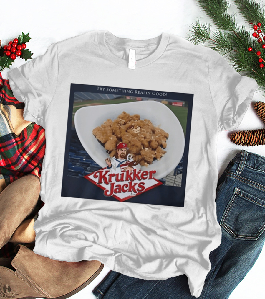 Krukker Jacks Try Something Really Good Stadium Treat T-Shirt