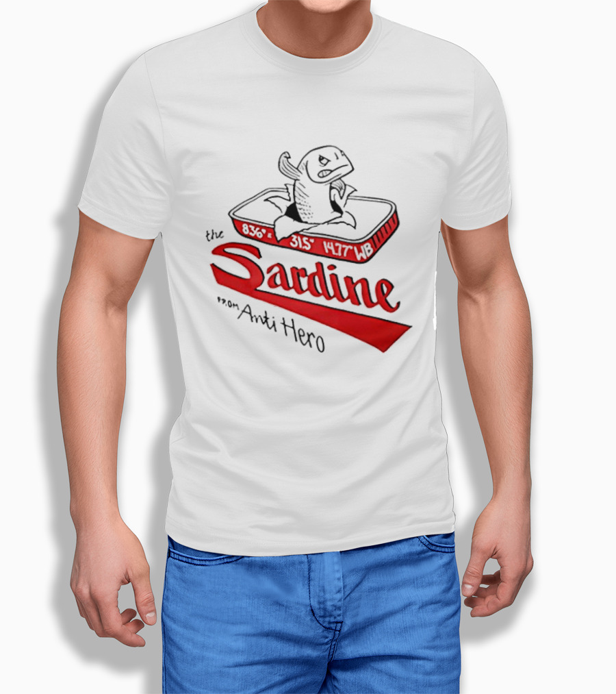 The Sardine 8755 315 From Anti Hero T-Shirt