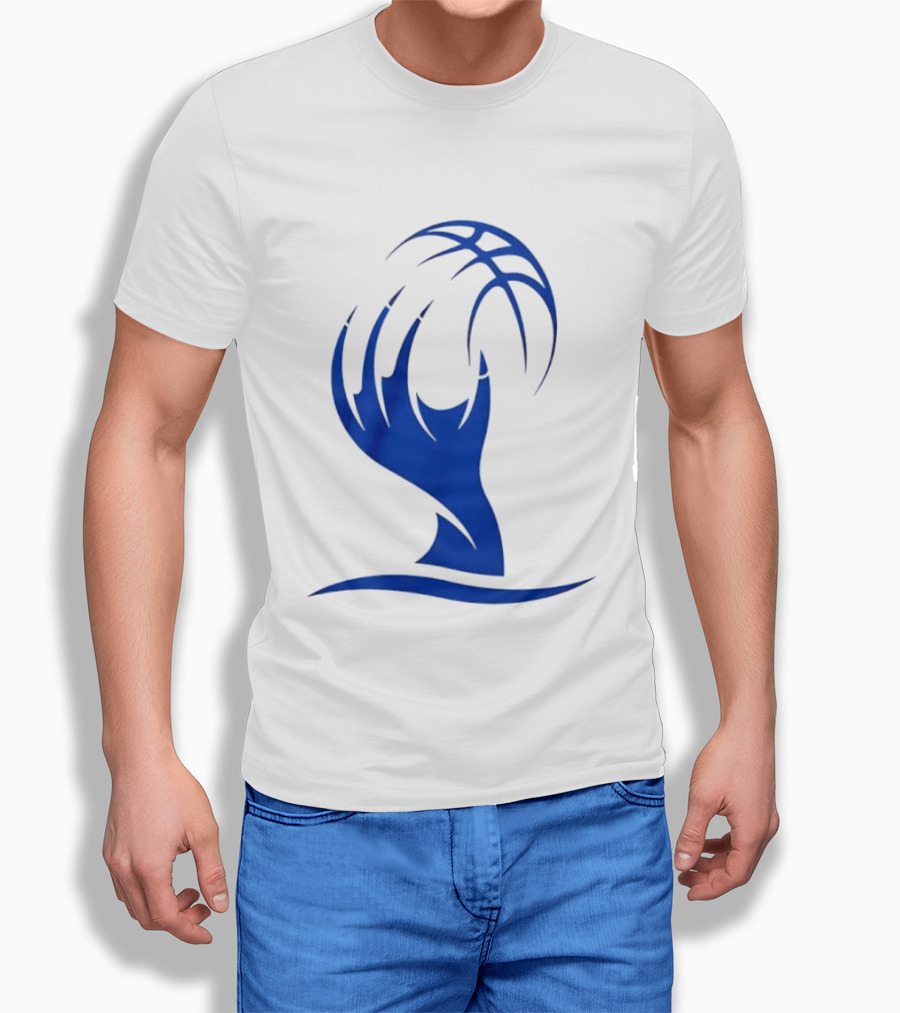 Cleveland Sirens The Claw Basketball Blue Wave T-Shirt