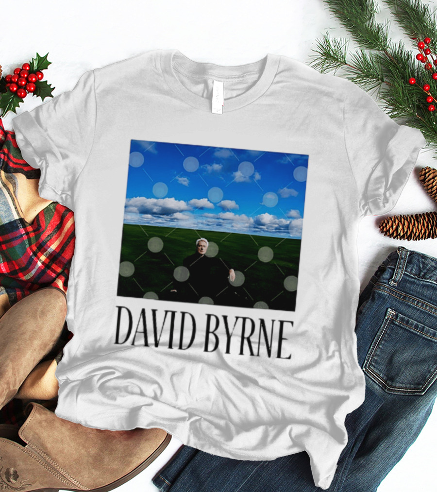 David Byrne Musician Scenic Landscape T-Shirt