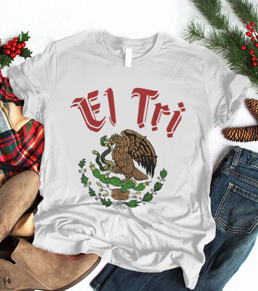 El Tri Mexico By Alex Lora Eagle And Serpent T-Shirt