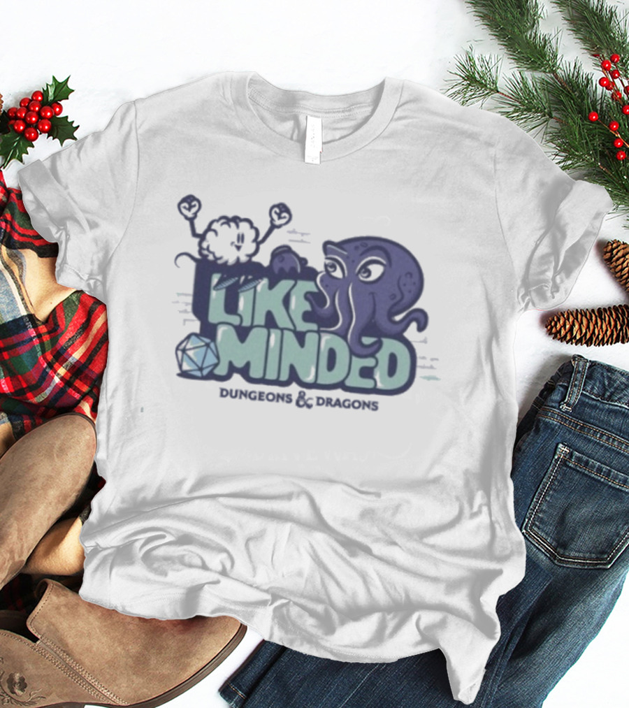 Dungeons & Dragons Like Minded Mind Flayer Octopus T-Shirt