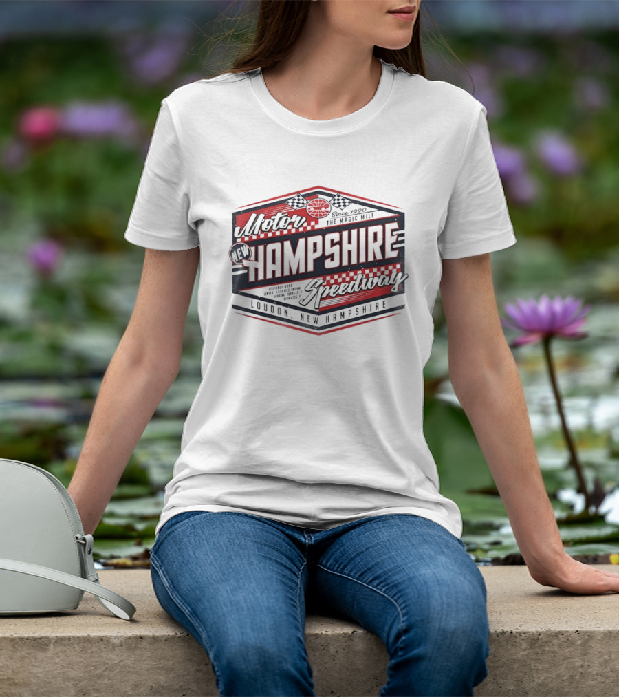 New Hampshire Motor Speedway The Magic Mile Since 1990 Loudon New Hampshire T-Shirt