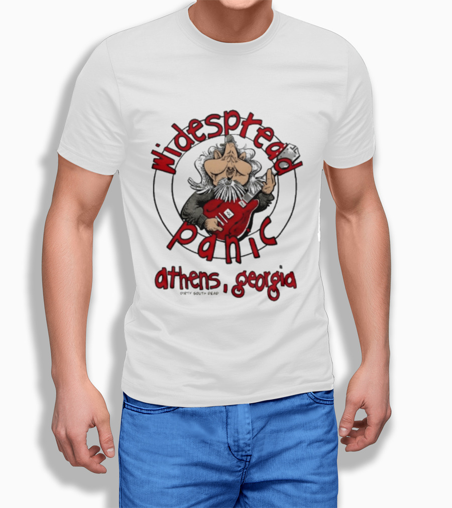 Widespread Panic Athens Georgia Spreadneck Dirty South Dead Gourmet T-Shirt