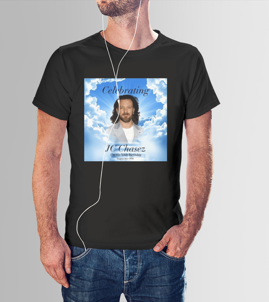 Celebrating JC Chasez On His 50th Birthday August 8th 1976 T-Shirt