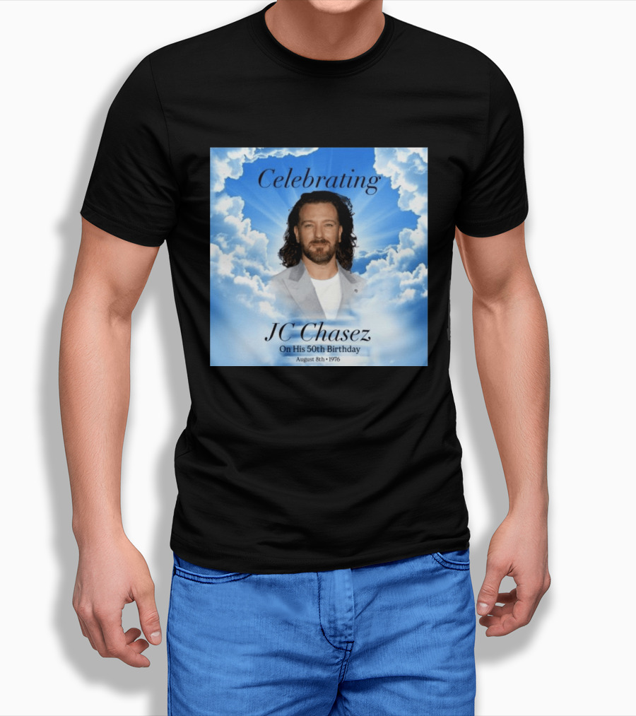Celebrating JC Chasez On His 50th Birthday August 8th 1976 T-Shirt