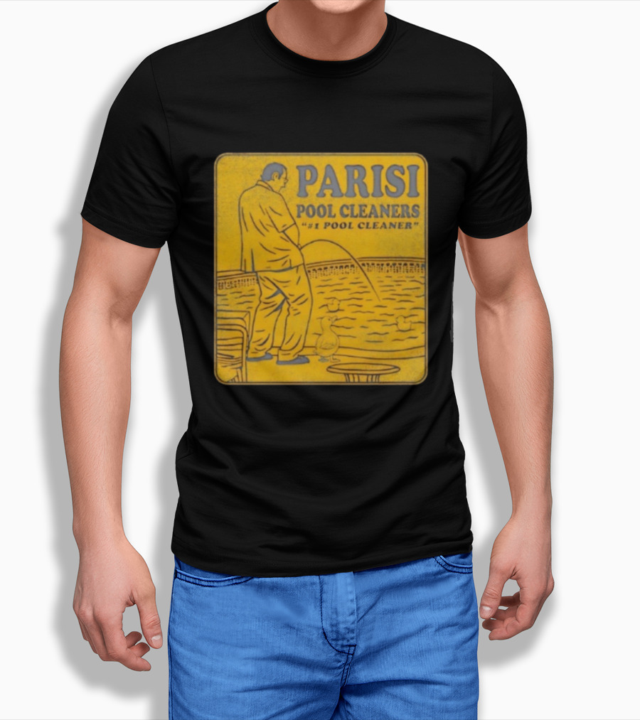 Parisi Pool Cleaners "#1 Pool Cleaner" Vintage Humorous T-Shirt