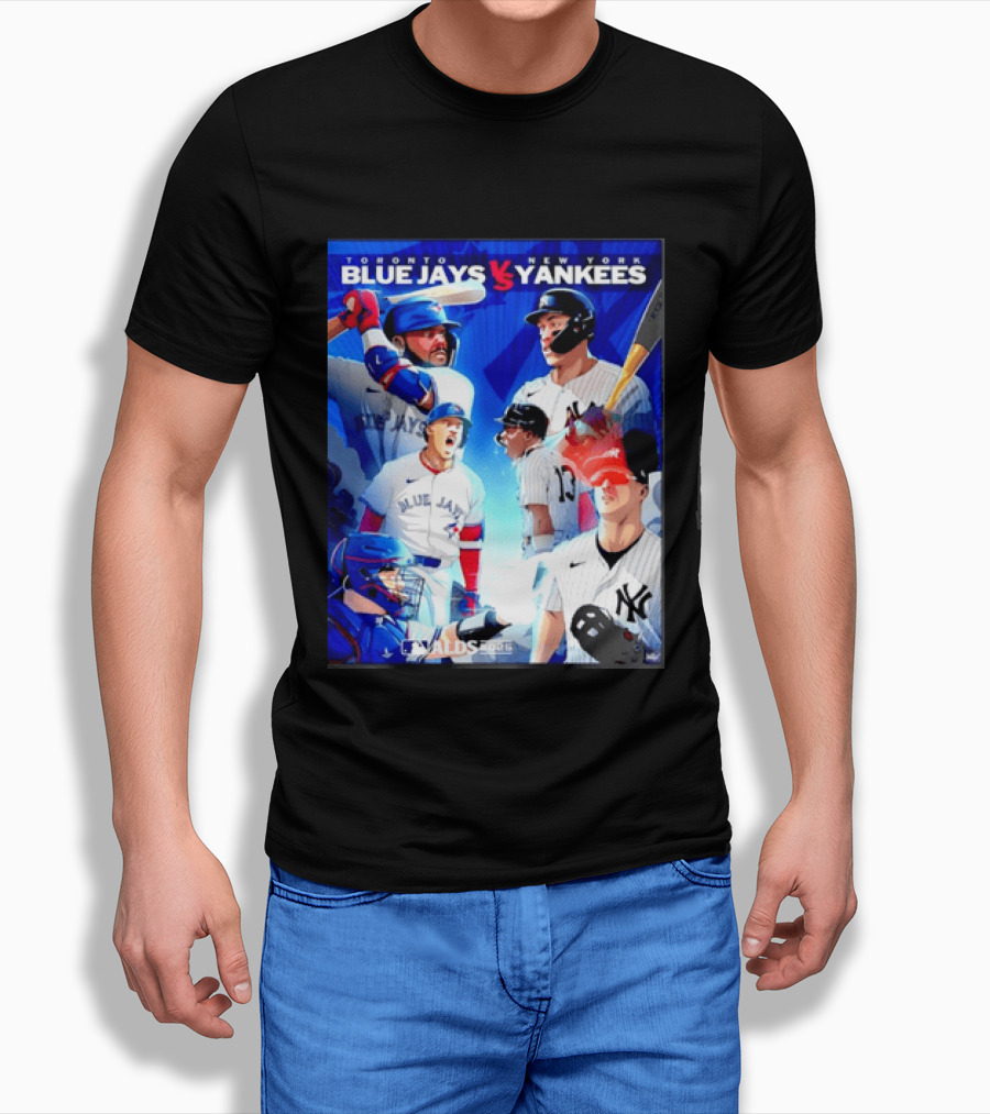 Toronto Blue Jays Vs New York Yankees ALDS 2025 MLB Showdown T-Shirt