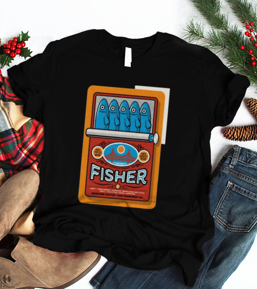 Fisher Moscone Center San Francisco December 19 20 2025 Vintage Pop T-Shirt