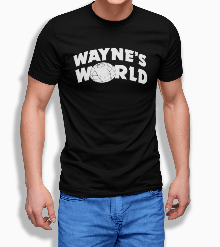 Wayne's World 90s Comedy Classic Film Merchandise T-Shirt