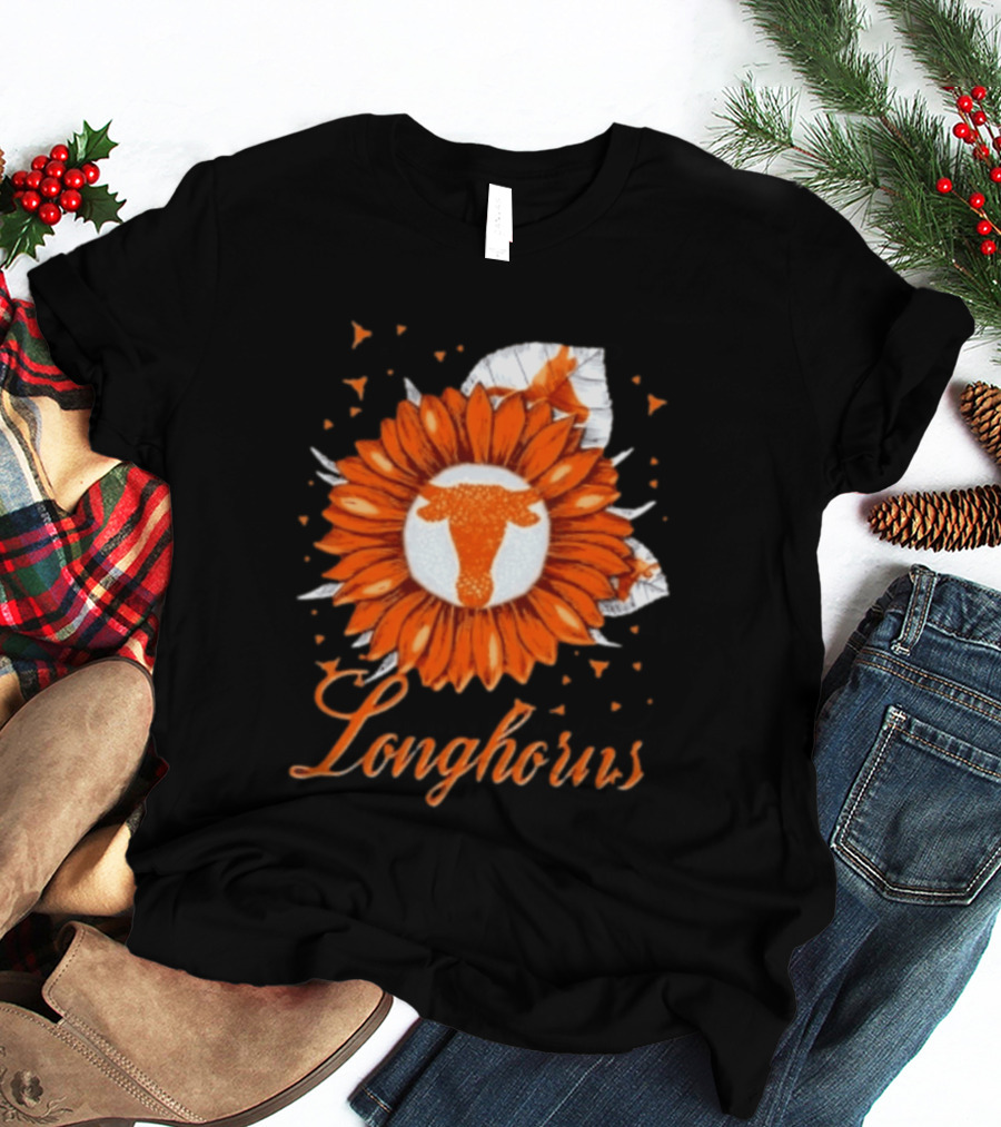 Sunflower Texas Longhorns Football Longhorns T-Shirt