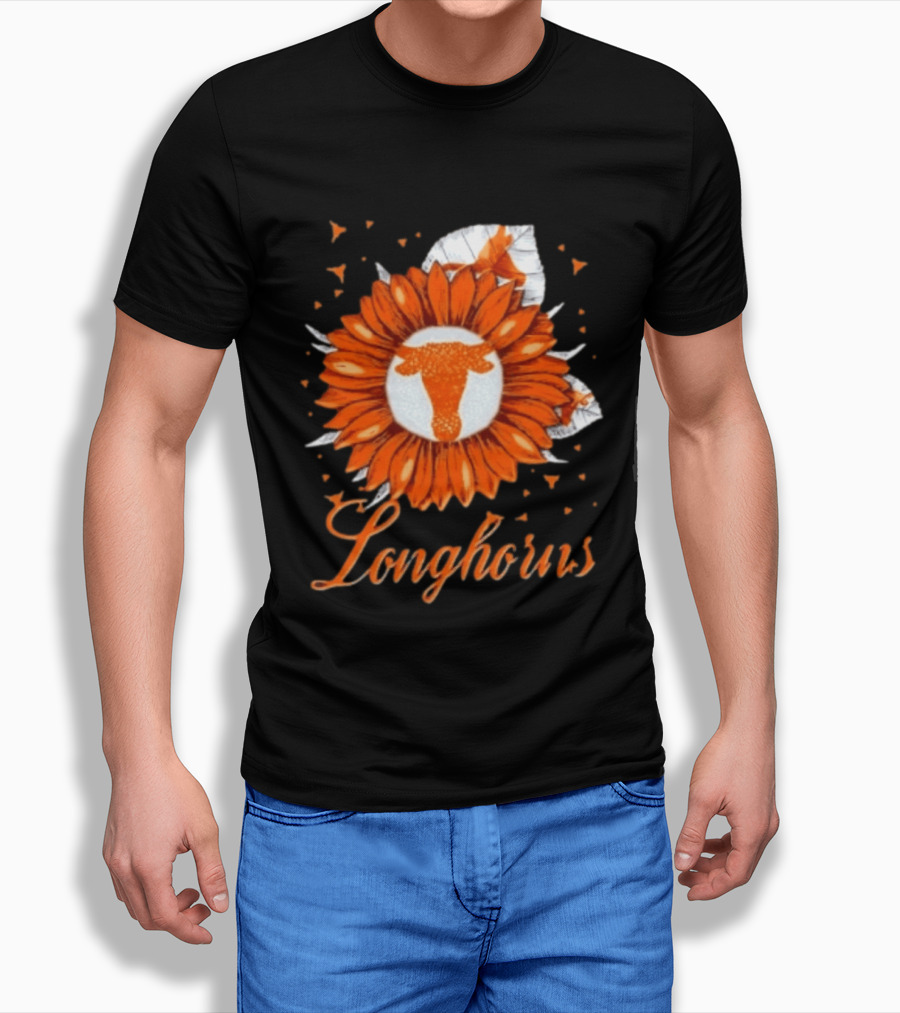 Sunflower Texas Longhorns Football Longhorns T-Shirt