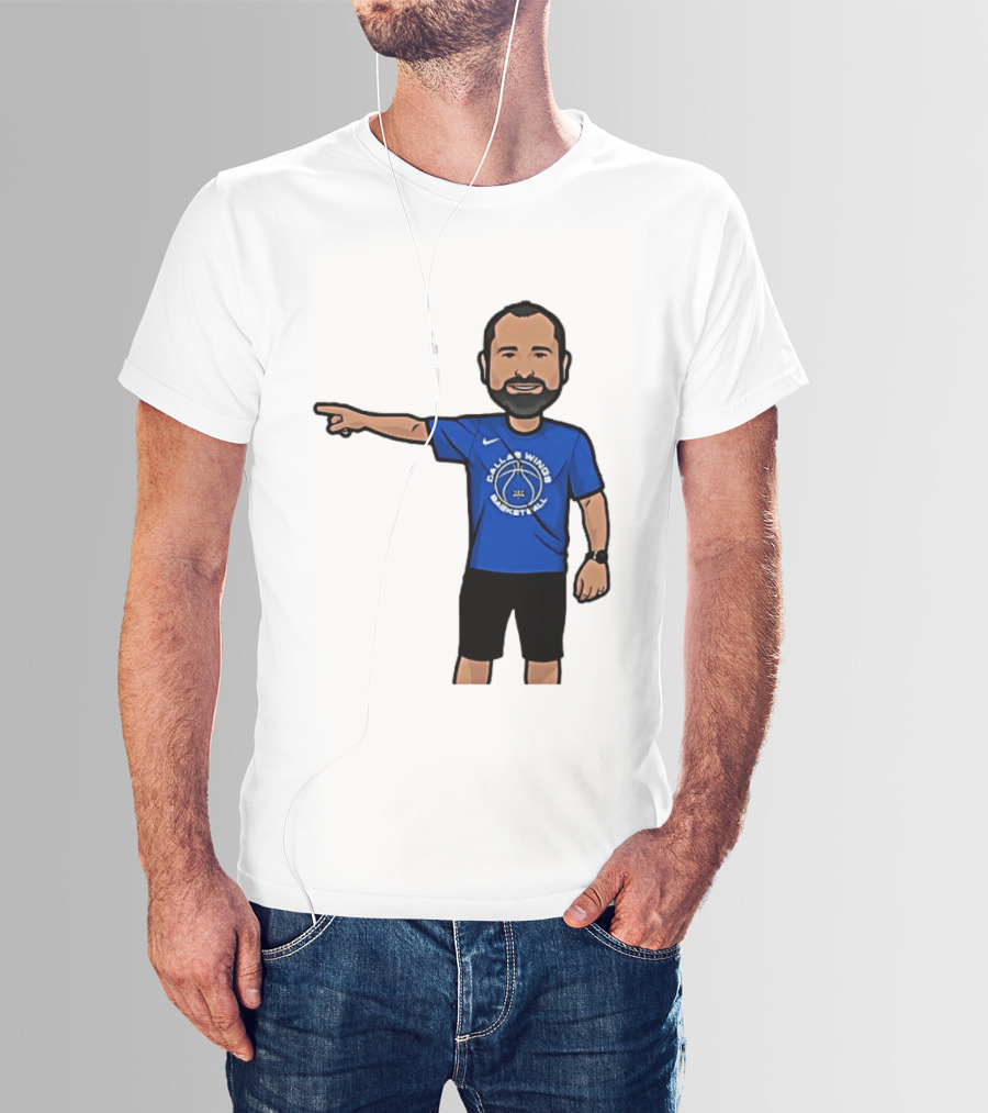 Dallas Wings Basketball Coach Jose Fernandez Classic Nike T-Shirt