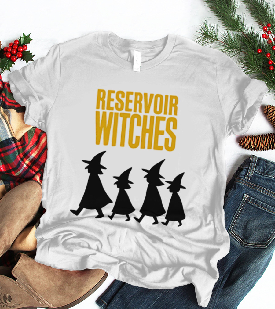 Reservoir Witches Walking In Silhouette With Classic Halloween T-Shirt
