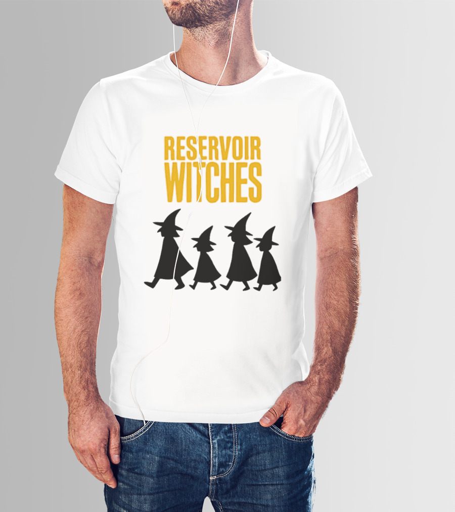 Reservoir Witches Walking In Silhouette With Classic Halloween T-Shirt