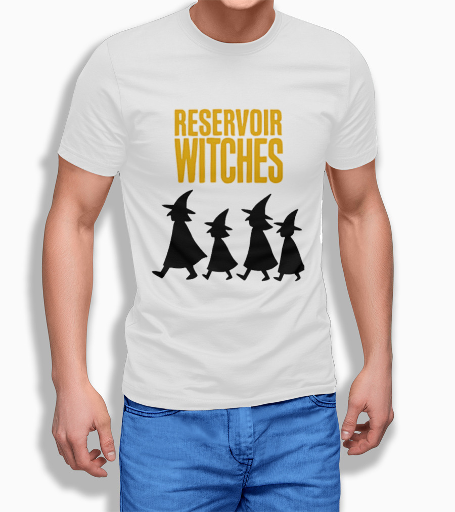 Reservoir Witches Walking In Silhouette With Classic Halloween T-Shirt