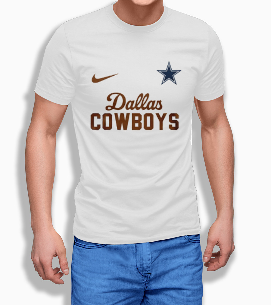 Dallas Cowboys Nike Star Collaboration Football Fan T-Shirt