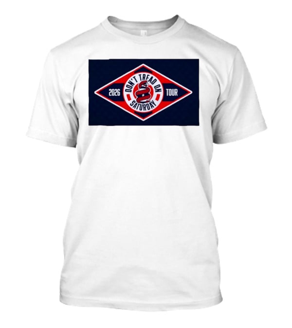 Don't Tread On Saturday 2026 Tour Snake Emblem College Football T-Shirt