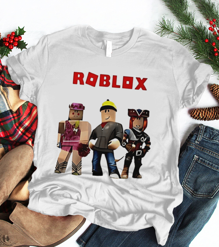 Roblox Cartoon Characters Game Adventure T-Shirt