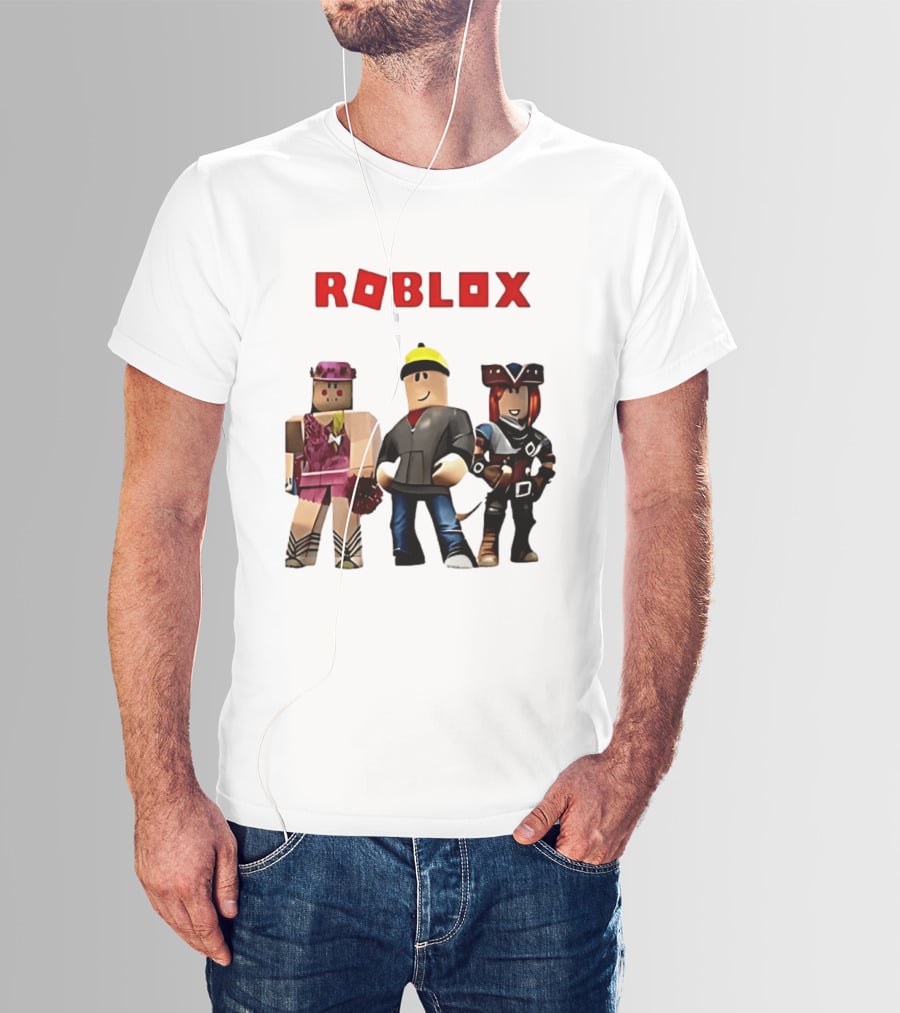 Roblox Cartoon Characters Game Adventure T-Shirt