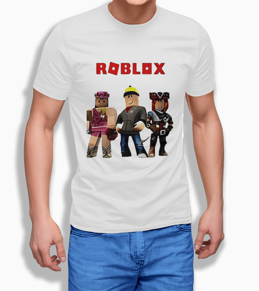 Roblox Cartoon Characters Game Adventure T-Shirt