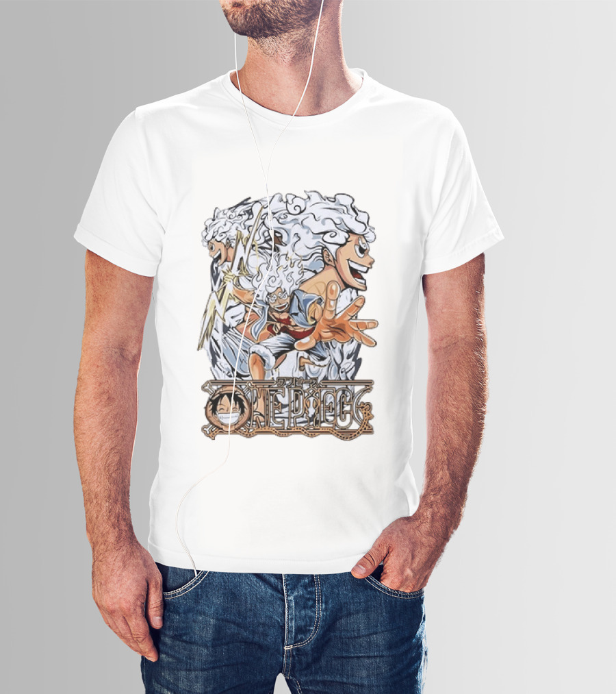 Monkey D Luffy Gear Five One Piece Anime Manga Adventure T-Shirt