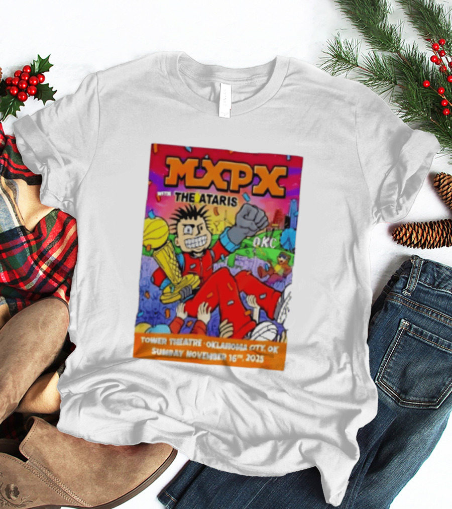 Mxpx With The Ataris Tower Theatre Oklahoma City November 16 2025 T-Shirt