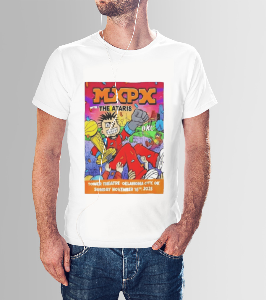 Mxpx With The Ataris Tower Theatre Oklahoma City November 16 2025 T-Shirt
