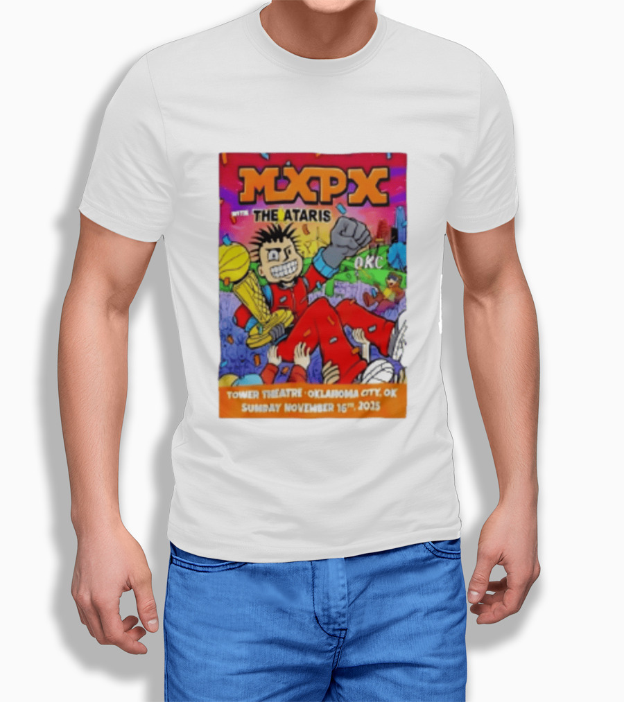 Mxpx With The Ataris Tower Theatre Oklahoma City November 16 2025 T-Shirt