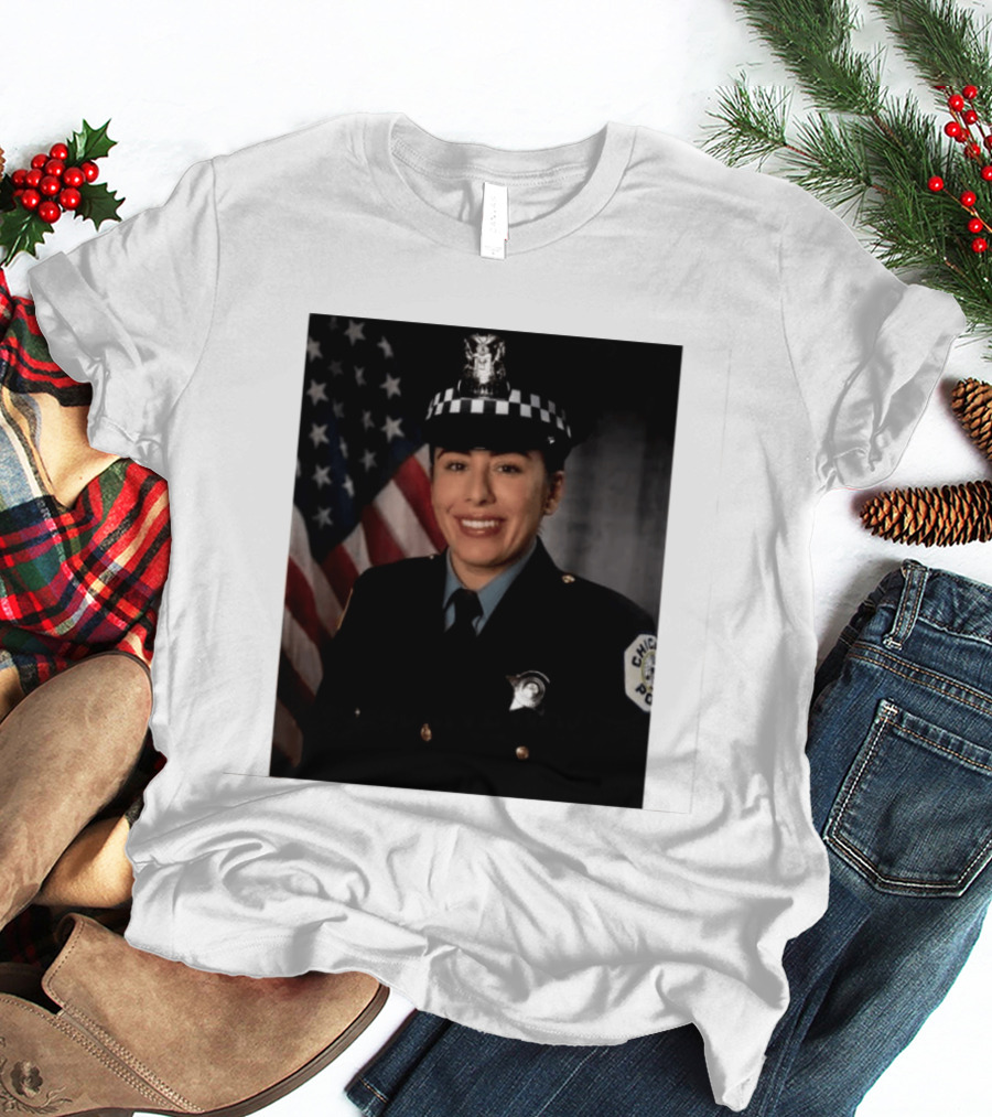 Never Forget Chicago Police Department Ella French Memorial Officer T-Shirt