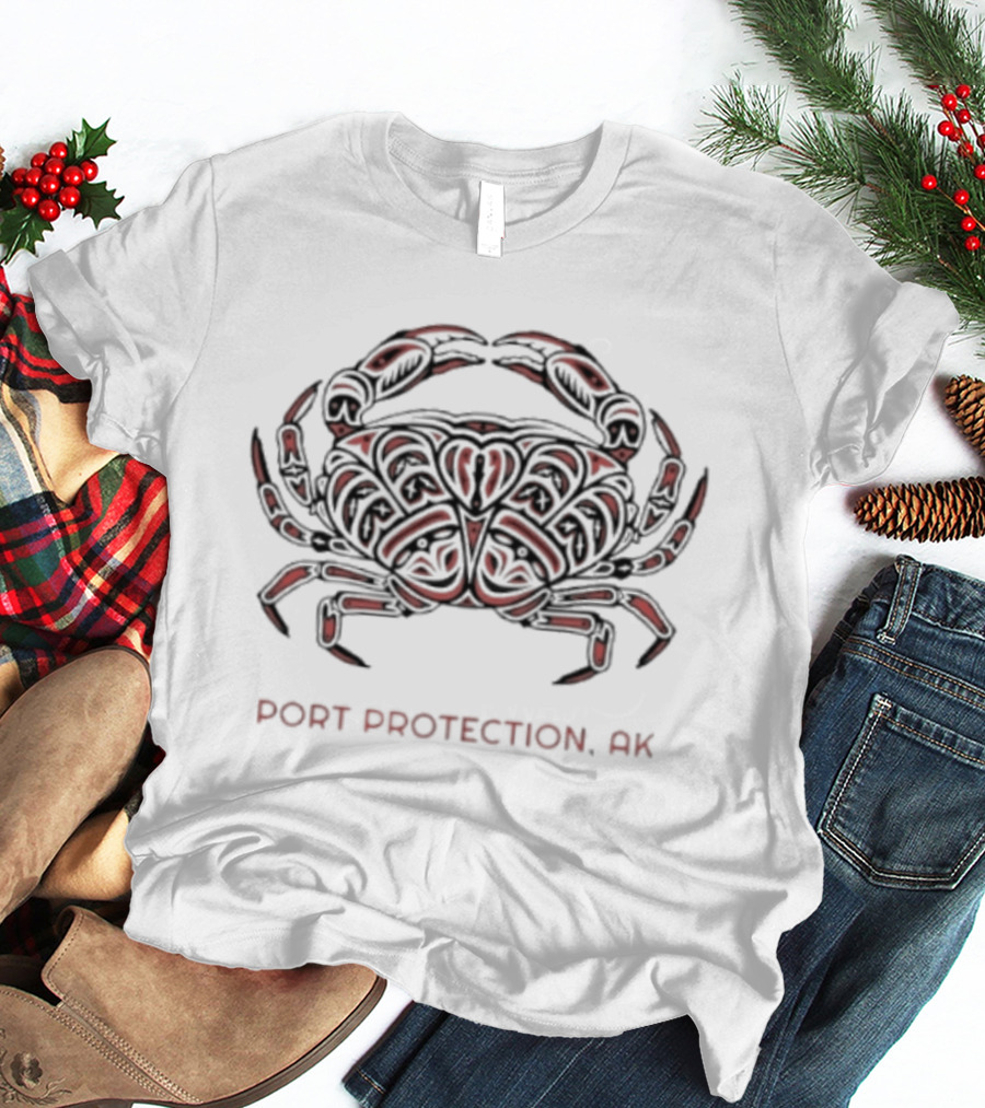 Port Protection AK Dungeness Crab Trending T-Shirt