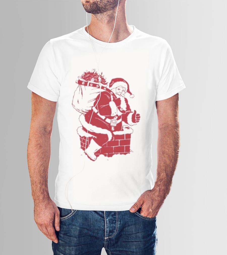 Trending Santa Claus Chimney Merry Christmas T-Shirt