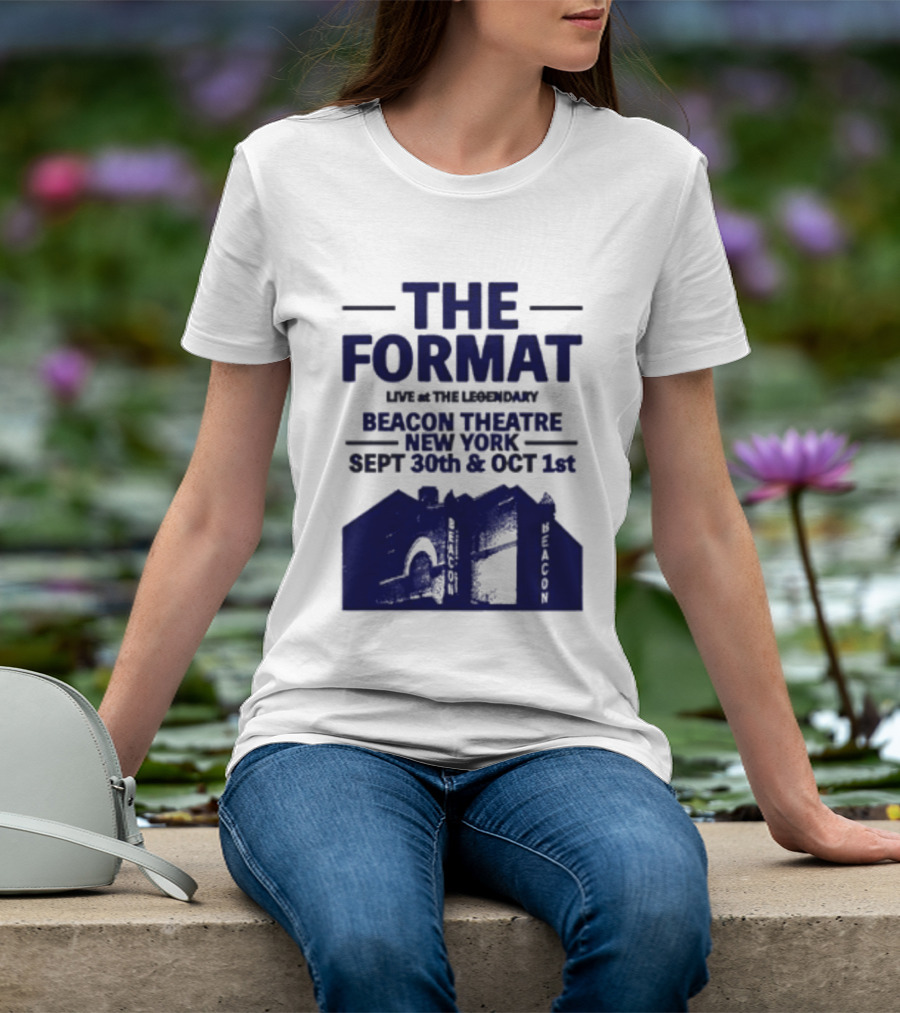 The Format Live At The Legendary Beacon Theatre New York Sept 30th & Oct 1st T-Shirt