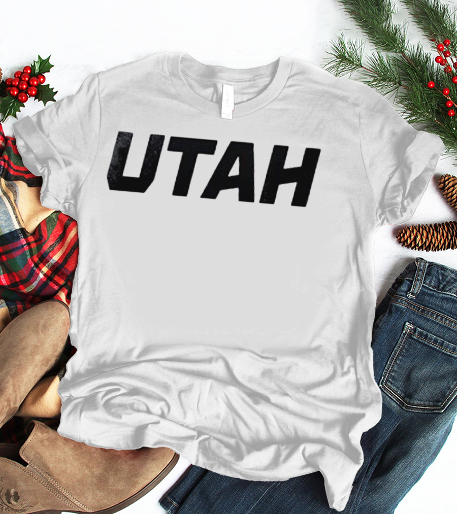 Utah Mammoth One Piece Luffy Pose Anime T-Shirt