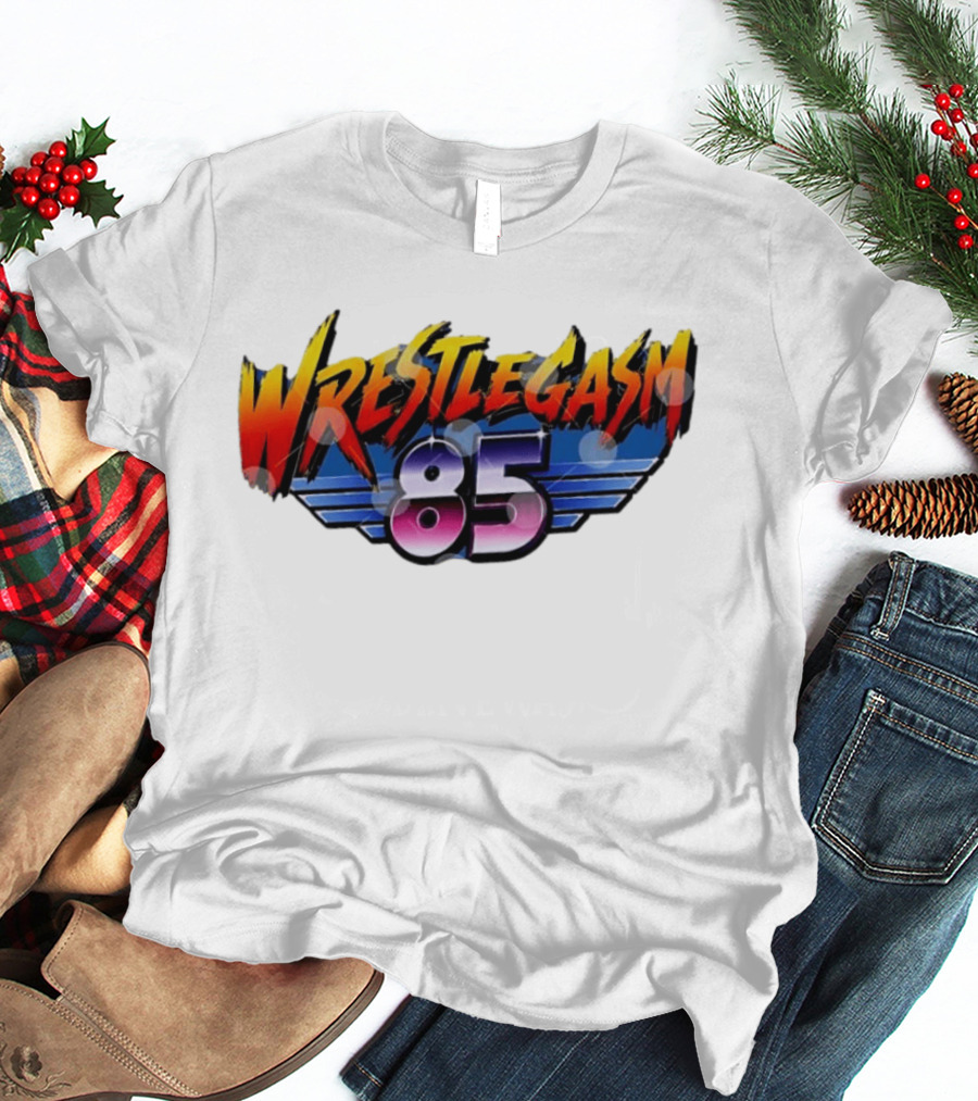 Wrestlegasm 85 Retro Wrestling 80s T-Shirt