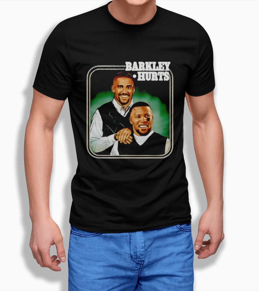 Barkley Hurts Philadelphia Eagles Comedy Show Parody 90s T-Shirt