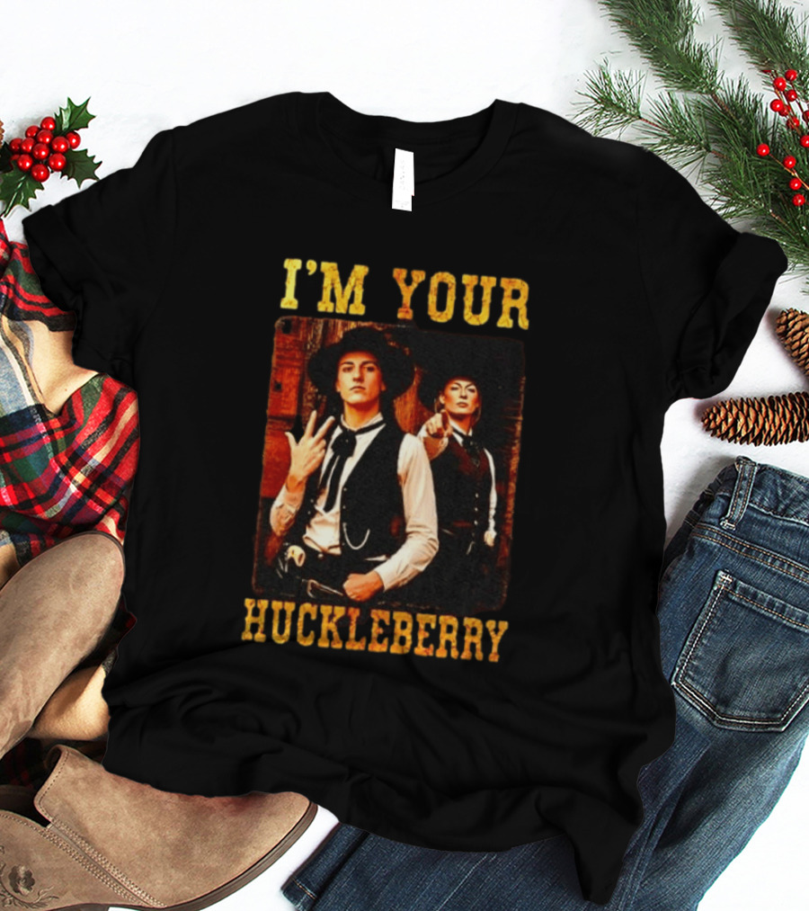 I'm Your Huckleberry Doc Holliday Tombstone Caitlin Clark Sophie Cunningham T-Shirt