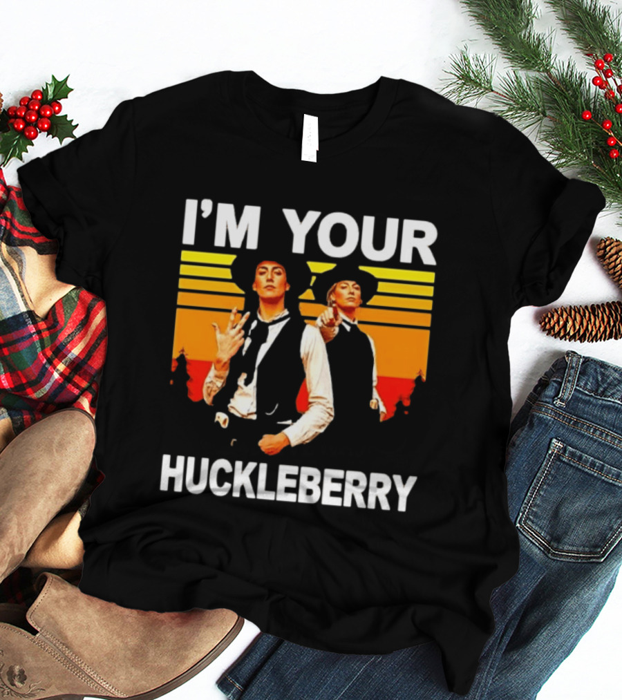 Caitlin Clark Sophie Cunningham I'm Your Huckleberry Western Movie Cowboy T-Shirt
