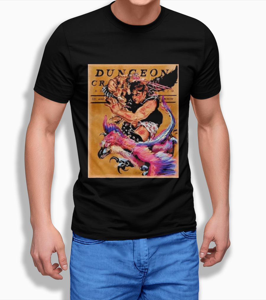 Dungeon Crawler Carl Goddamnit Donut Fantasy Adventure Art By Andrew Bowser T-Shirt