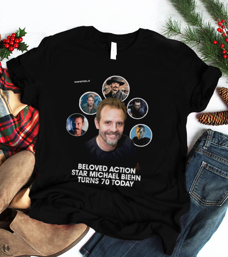 Beloved Action Star Michael Biehn Turns 70 Today AnimeFeels T-Shirt